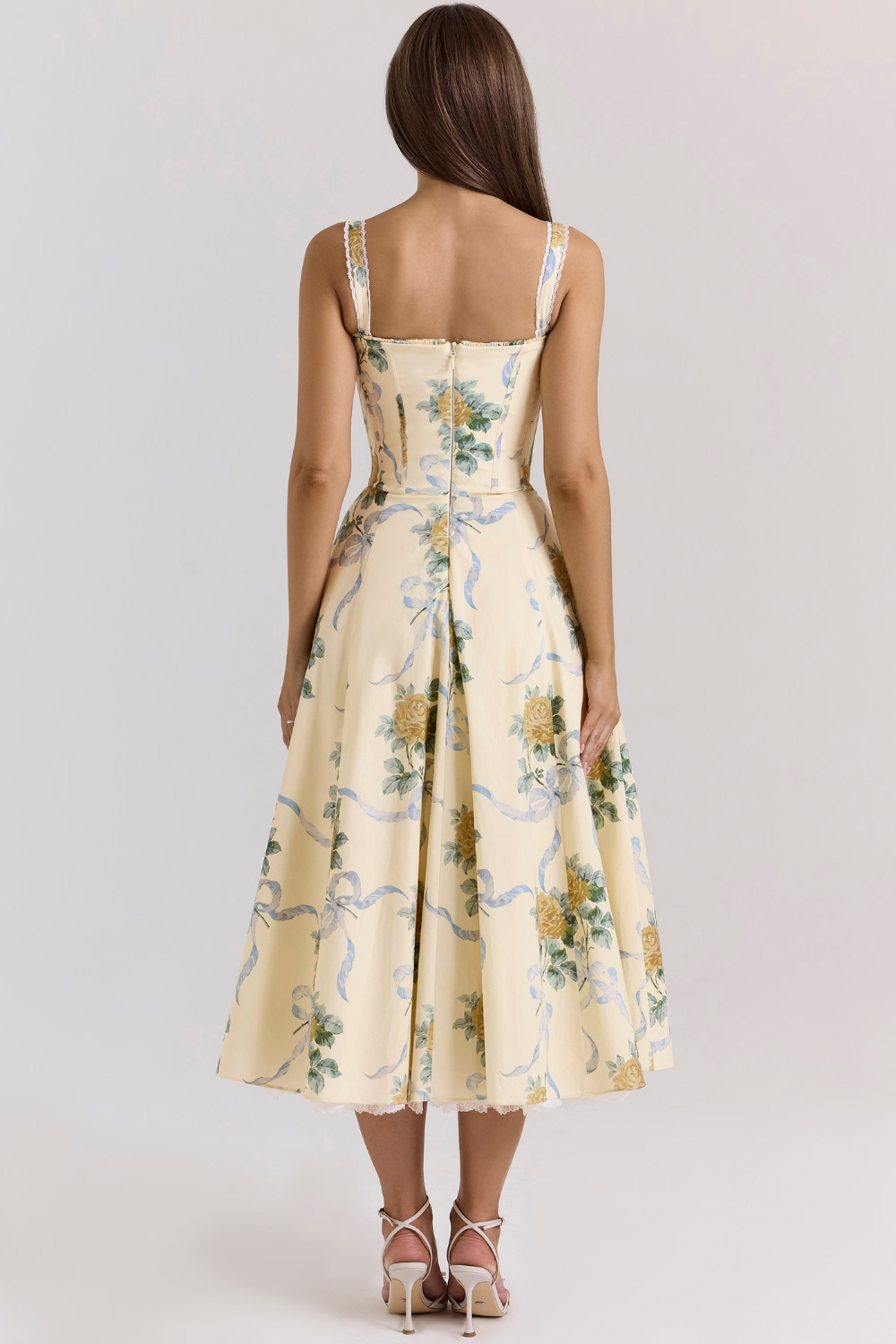 Vestido Vyva Bustier Renda Bruna