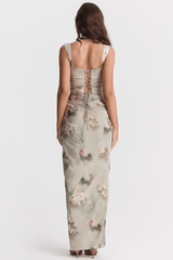Conjunto Vyva Bustier Ester para casamentos e jantares românticos