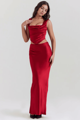 Conjunto Vyva Bustier Lumiere confeccionado em poliéster premium