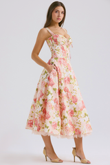Vestido Vyva Bustier Renda Bruna