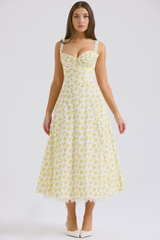 Vestido Vyva Bustier Renda Bruna