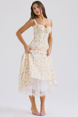 Vestido Vyva Bustier Renda Bruna