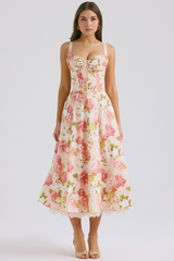 Vestido Vyva Bustier Renda Bruna