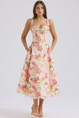 Vestido Vyva Bustier Renda Bruna