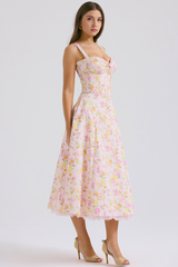 Vestido Vyva Bustier Renda Bruna