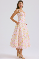 Vestido Vyva Bustier Renda Bruna