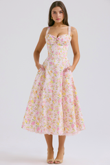 Vestido Vyva Bustier Renda Bruna