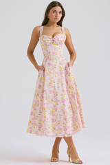 Vestido Vyva Bustier Renda Bruna