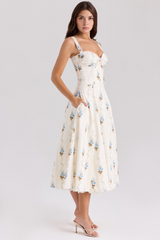 Vestido Vyva Bustier Renda Bruna