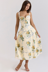 Vestido Vyva Bustier Renda Bruna