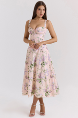 Vestido Vyva Bustier Renda Bruna