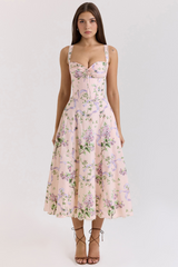 Vestido Vyva Bustier Renda Bruna