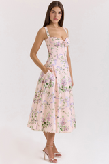 Vestido Vyva Bustier Renda Bruna