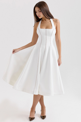 Vestido Vyva Bustier Mariana em poliéster fio penteado para ocasiões especiais