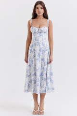 Vestido Vyva Bustier Marilia elegante com busto sem bojo
