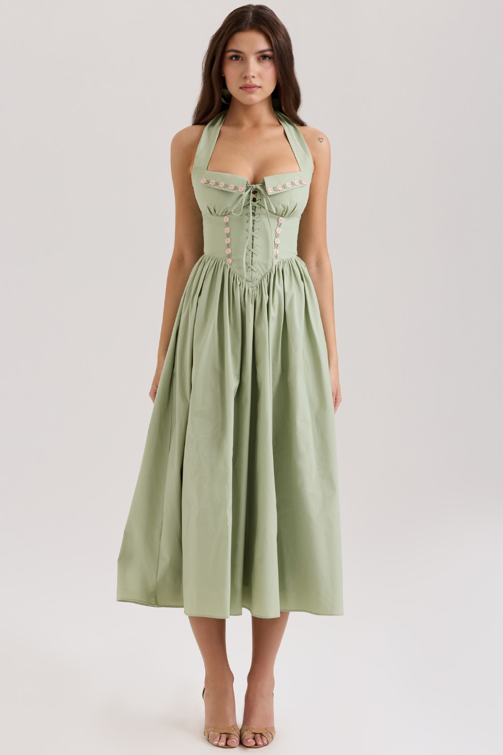 Vestido Vyva Modelador Amélia com modelagem na cintura e tecido elegante